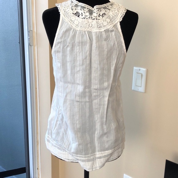VERO MODA Lace Sleeveless Cotton tank - Picture 8 of 8